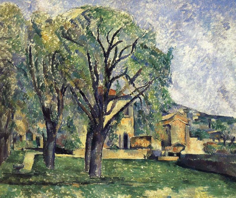 Paul Cezanne farms oil painting picture